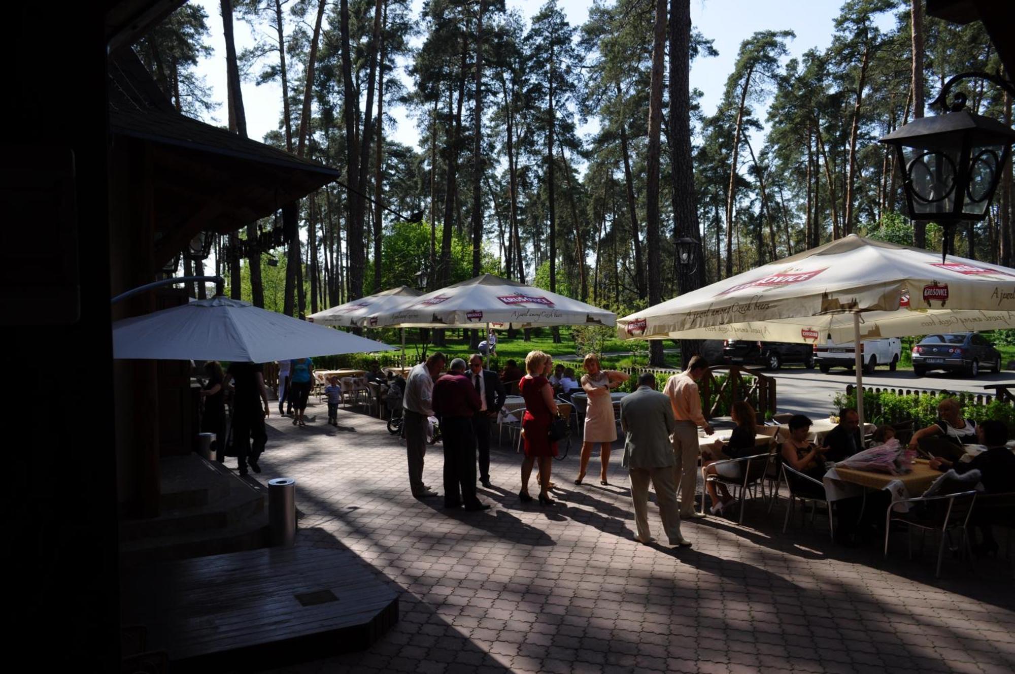 Spa-Hotel Myslyvskiy Dvir Kiev Bagian luar foto
