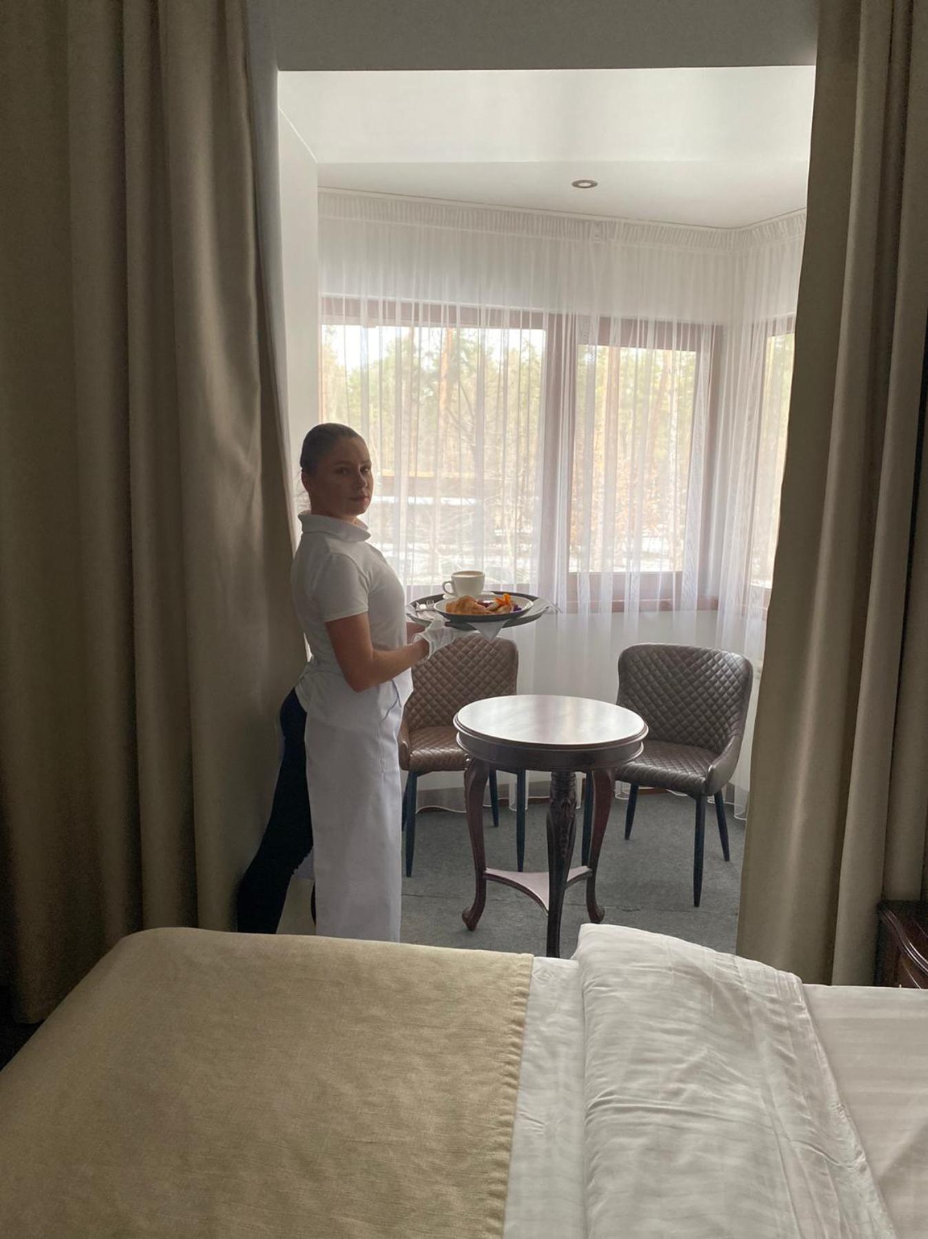 Spa-Hotel Myslyvskiy Dvir Kiev Bagian luar foto